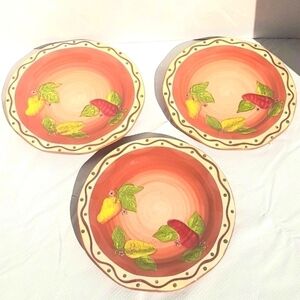 3 Laurie Gates Cinco De Mayo Salad Plates